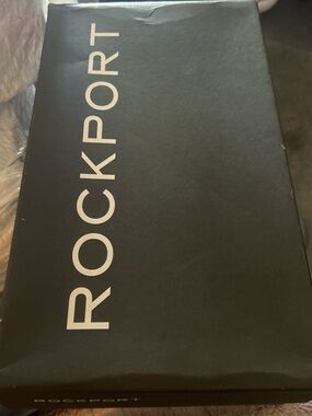 Rockport Black and White Branded Shoe Box